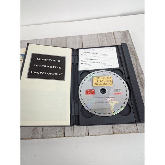 Compton's Interactive Encyclopedia Interactive Compact Disc Phillips CD-i - Picture 4 of 6